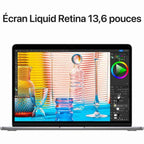 Laptop Apple MacBook Air de 13.6" (Azerty Francés, 8GB RAM, 512GB)