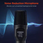Micrófono Condensador de Alta Definición HyperGear Sound Advantage Pro-Audio - Arboleda Store