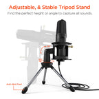 Micrófono Condensador de Alta Definición HyperGear Sound Advantage Pro-Audio - Arboleda Store