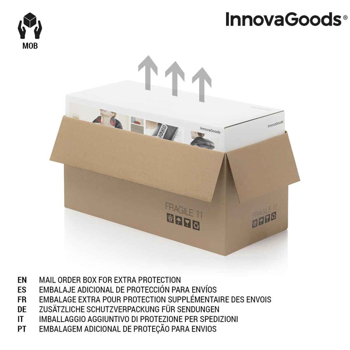 Mesa Portátil para Laptop con Cojín Extragrande (InnovaGoods)
