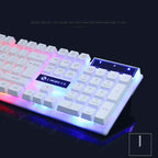 Set Gaming de Teclado y Mouse con Iluminación LED
