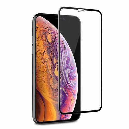 Protector de Pantalla de Cristal Templado 9H AMZER Kristal para iPhone Xs Max (de Borde a Borde) - Arboleda Store