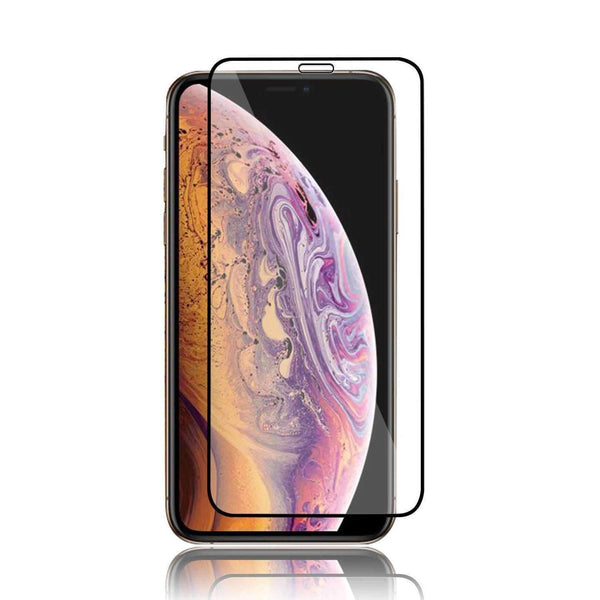 Protector de Pantalla de Cristal Templado 9H AMZER Kristal para iPhone Xs Max (de Borde a Borde) - Arboleda Store