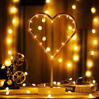 Guirnalda LED Romántica con Formas (con Soporte) - Arboleda Store