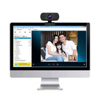 Webcam Portátil ZOOMEX 1080P HD con Micrófono para Videollamadas