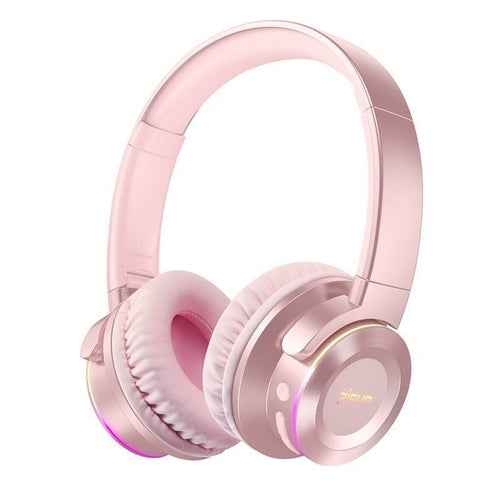 Auriculares Bluetooth Inalámbricos con Luces LED y Alta Calidad