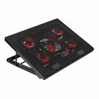 Base Refrigeradora Gaming Mars Gaming MNBC2 (con 2 puertos USB 2.0 y 20 dBA)
