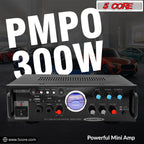 Amplificador de Doble Canal 5Core para Sistema de Audio de Coche, Receptor de Audio de 300 W - Arboleda Store