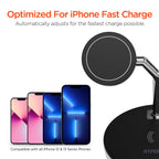 Soporte de Carga Inalámbrica MagSafe 3 en 1 HyperGear MaxCharge - Arboleda Store