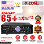 Amplificador de Doble Canal 5Core para Sistema de Audio de Coche, Receptor de Audio de 300 W - Arboleda Store