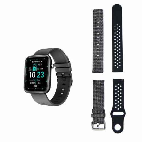Reloj Inteligente Avanzado con Tres Correas y Monitor de Bienestar y Actividad