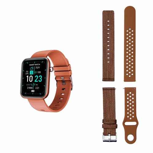 Reloj Inteligente Avanzado con Tres Correas y Monitor de Bienestar y Actividad