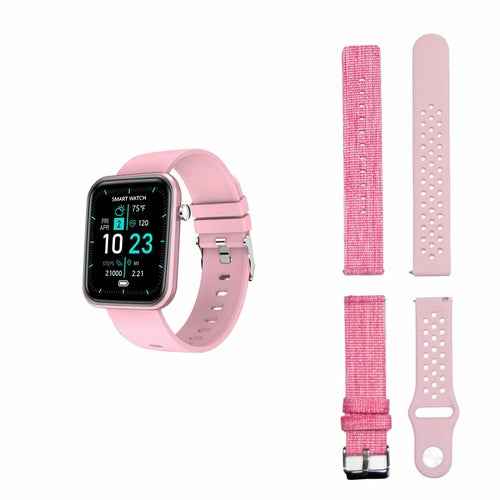 Reloj Inteligente Avanzado con Tres Correas y Monitor de Bienestar y Actividad