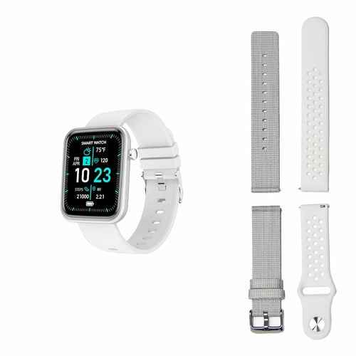 Reloj Inteligente Avanzado con Tres Correas y Monitor de Bienestar y Actividad