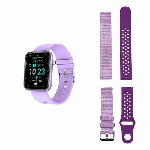 Reloj Inteligente Avanzado con Tres Correas y Monitor de Bienestar y Actividad