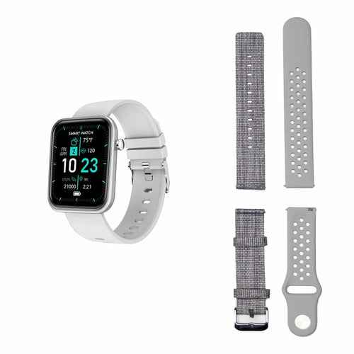 Reloj Inteligente Avanzado con Tres Correas y Monitor de Bienestar y Actividad