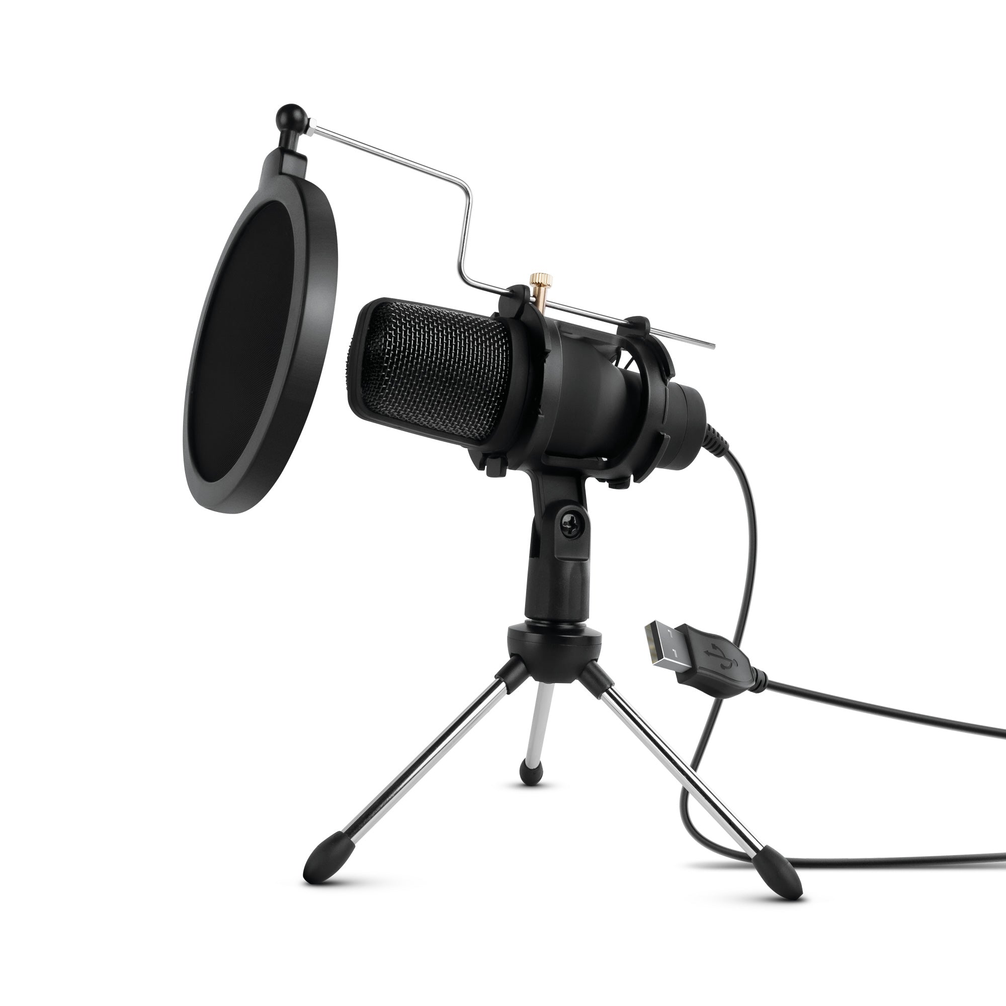 Micrófono Condensador de Alta Definición HyperGear Sound Advantage Pro-Audio - Arboleda Store