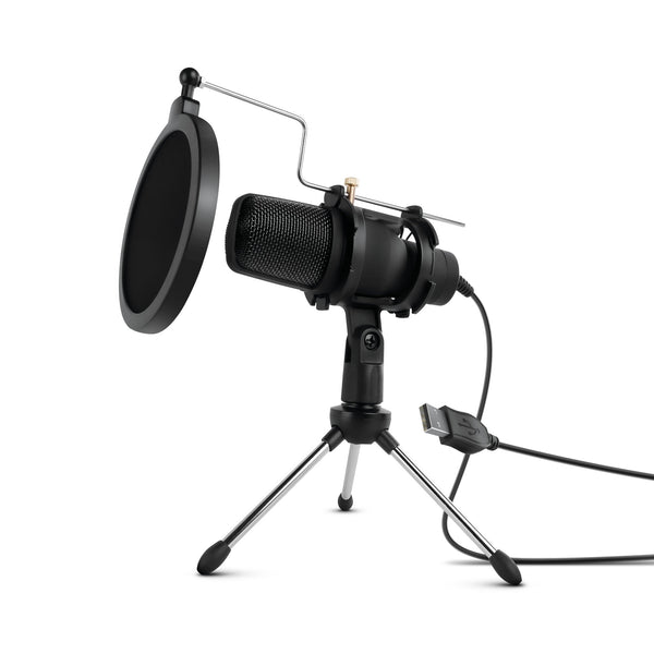Micrófono Condensador de Alta Definición HyperGear Sound Advantage Pro-Audio - Arboleda Store