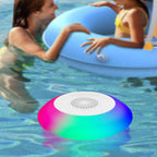 Parlante Flotante Bluetooth Sumergible con Luces LED para Piscinas 'Floatilla'
