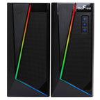 Altavoces Gaming beFree Sound 2.0 con Luces LED RGB