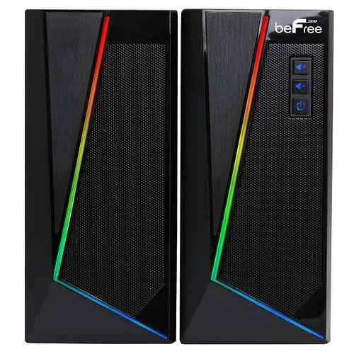 Altavoces Gaming beFree Sound 2.0 con Luces LED RGB