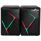 Altavoces Gaming Compactos (con Luces LED) beFree Sound