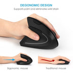 Ratón Vertical Ergonómico Inalámbrico 2.4G - Arboleda Store