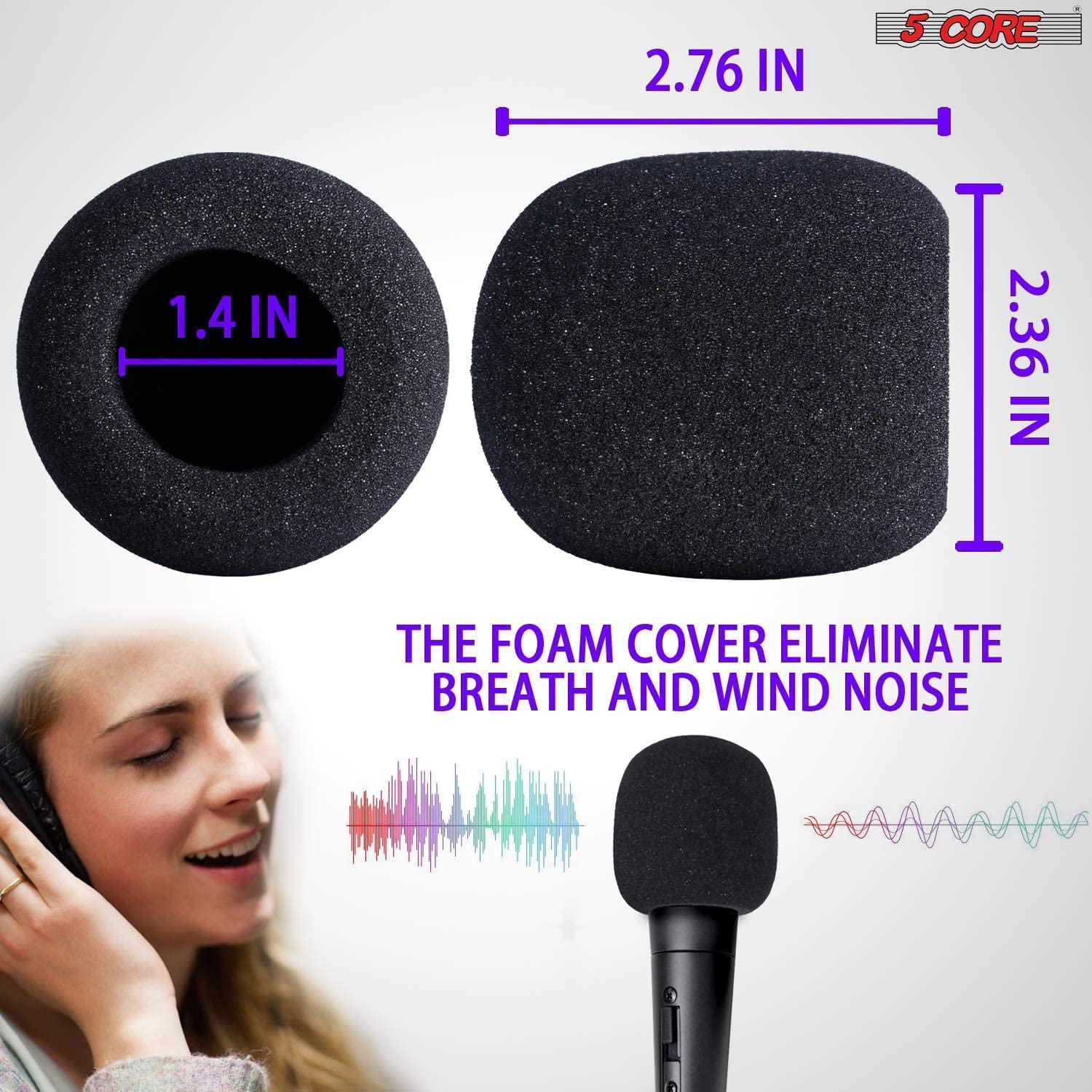 Micrófono de grabación 5Core con kit para pódcast – Micrófono condensador profesional - Arboleda Store