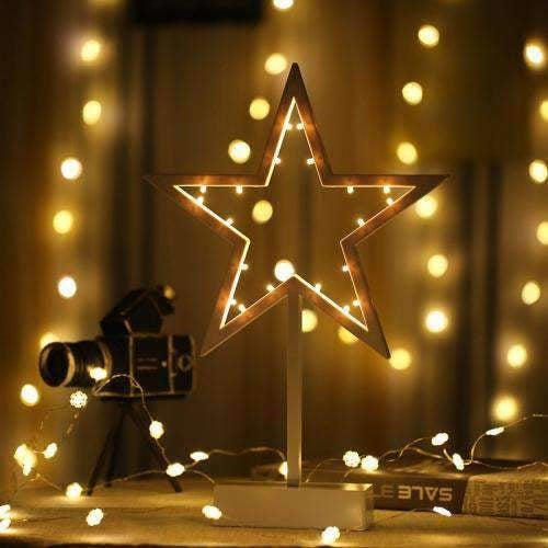 Guirnalda LED Romántica con Formas (con Soporte) - Arboleda Store