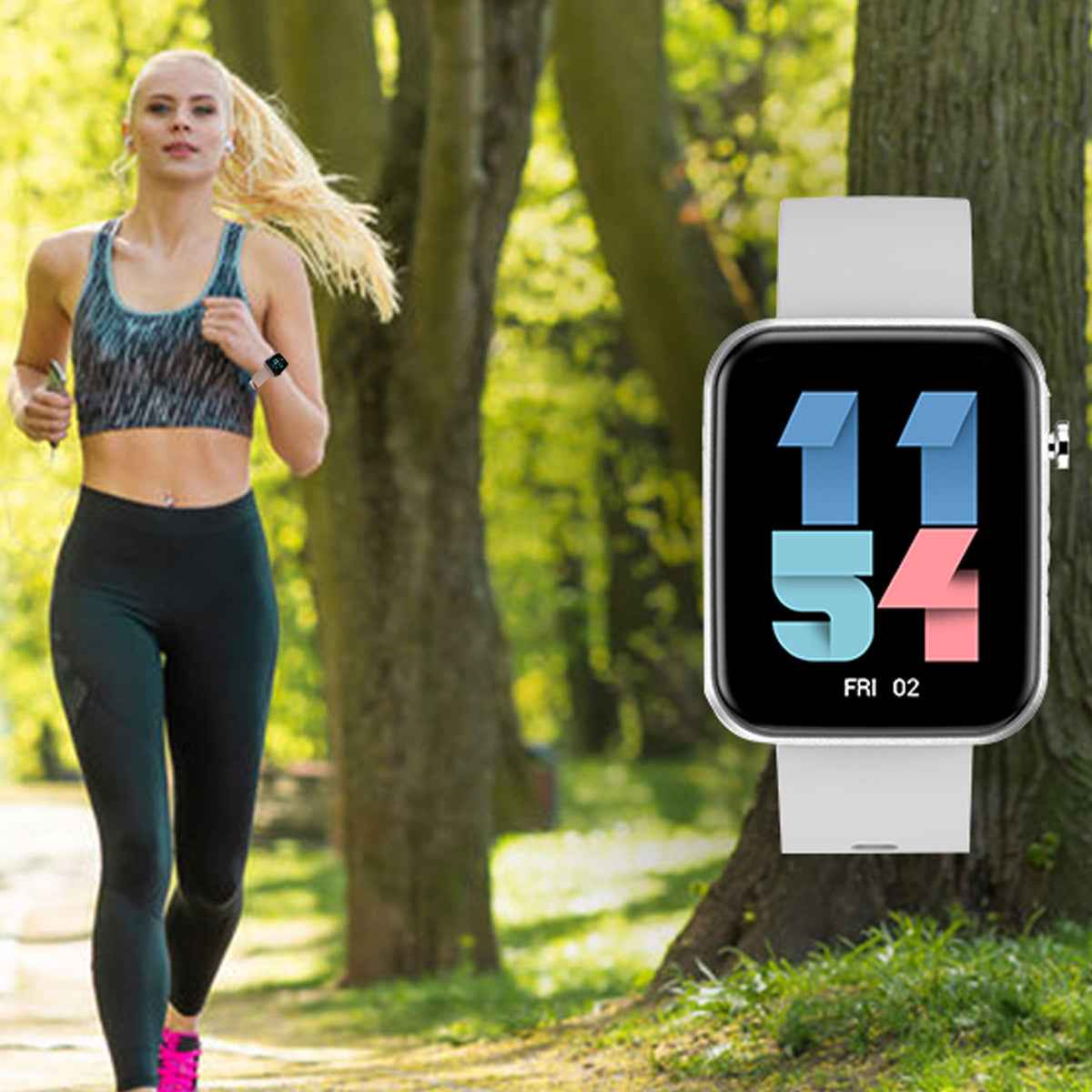 Reloj Inteligente Avanzado con Tres Correas y Monitor de Bienestar y Actividad