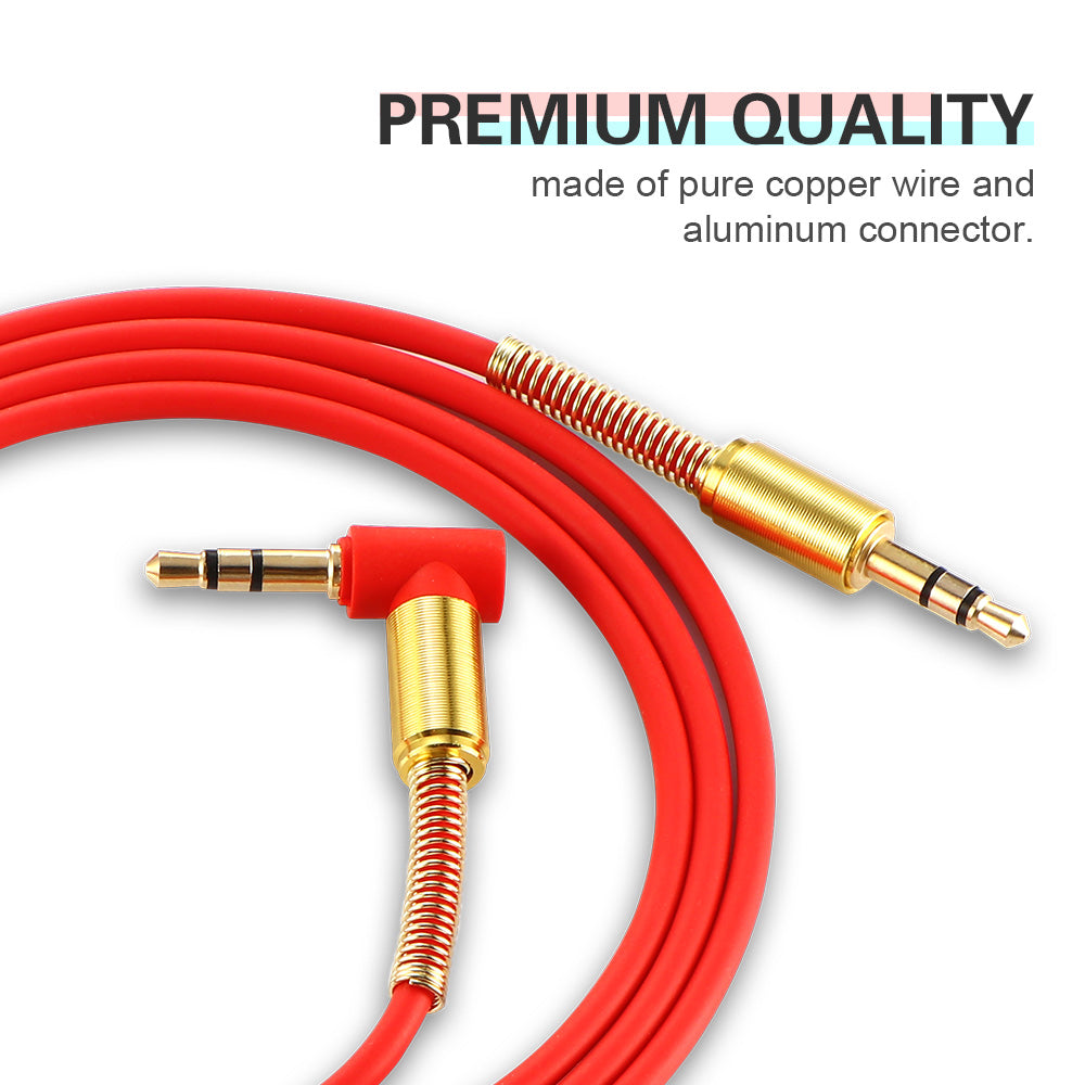 Cable de Audio Auxiliar para Coche (Jack de 3.5mm) - Arboleda Store