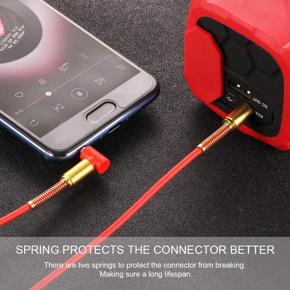 Cable de Audio Auxiliar para Coche (Jack de 3.5mm) - Arboleda Store