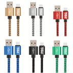 Paquete de 2 Cables Cargadores XL de 3 m Compatibles con iPhone