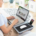 Mesa Portátil para Laptop con Cojín Extragrande (InnovaGoods)
