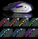 Mouse Gamer Inalámbrico Silencioso con LED Ninja Dragon Stealth 7 - Arboleda Store