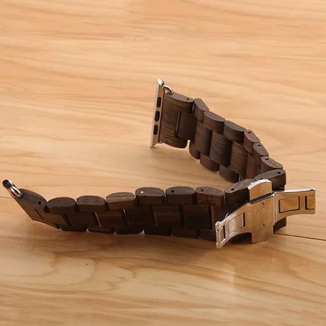 Correa Artesanal de Madera para Apple Watch - Arboleda Store