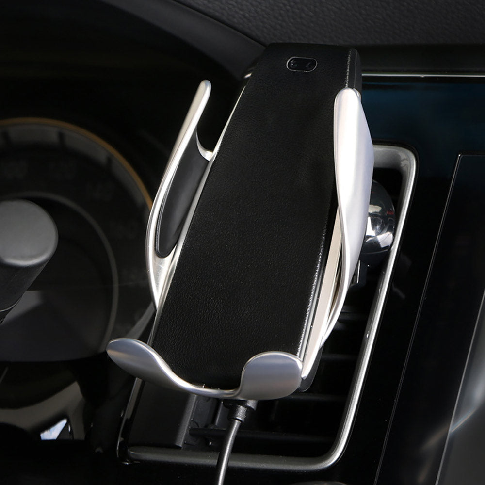 Cargador Inalámbrico para Coche con Sujeción Automática (Sensor Infrarrojo) - Arboleda Store