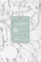 Cable iPhone Lightning a USB-C (1.2m) - Color 'Pale Pine' - Hecho de materiales reciclados - Arboleda Store