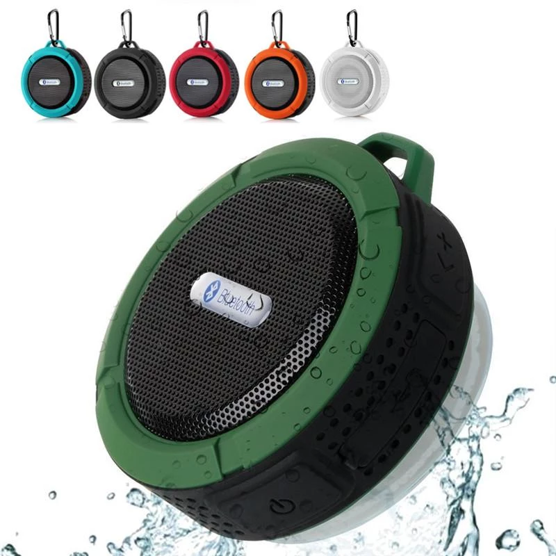 Mini Altavoz Bluetooth Portátil e Impermeable con Ventosa - Arboleda Store