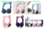 Audífonos Inalámbricos Bluetooth Plegables con Orejas de Gato y Super Bajos - Arboleda Store
