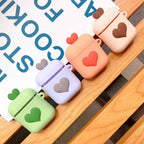 Funda para AirPods con Corazones Pastel