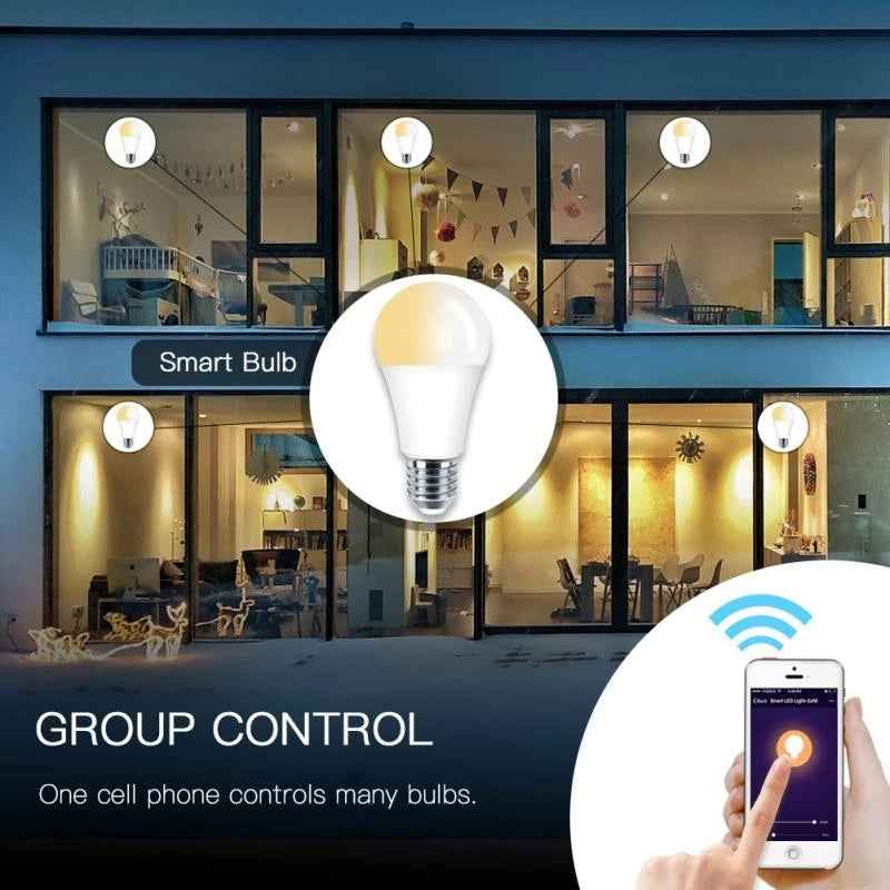 Lámpara Inteligente WiFi con Control por Voz (Alexa y Google Assistant)