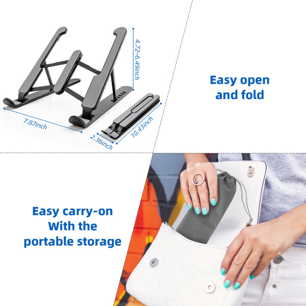 Soporte Plegable y Portátil para Laptop - Arboleda Store