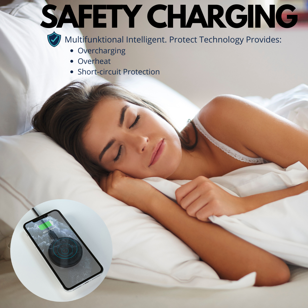 Cargador Inalámbrico Magnético para iPhone 13/12 Series - Arboleda Store