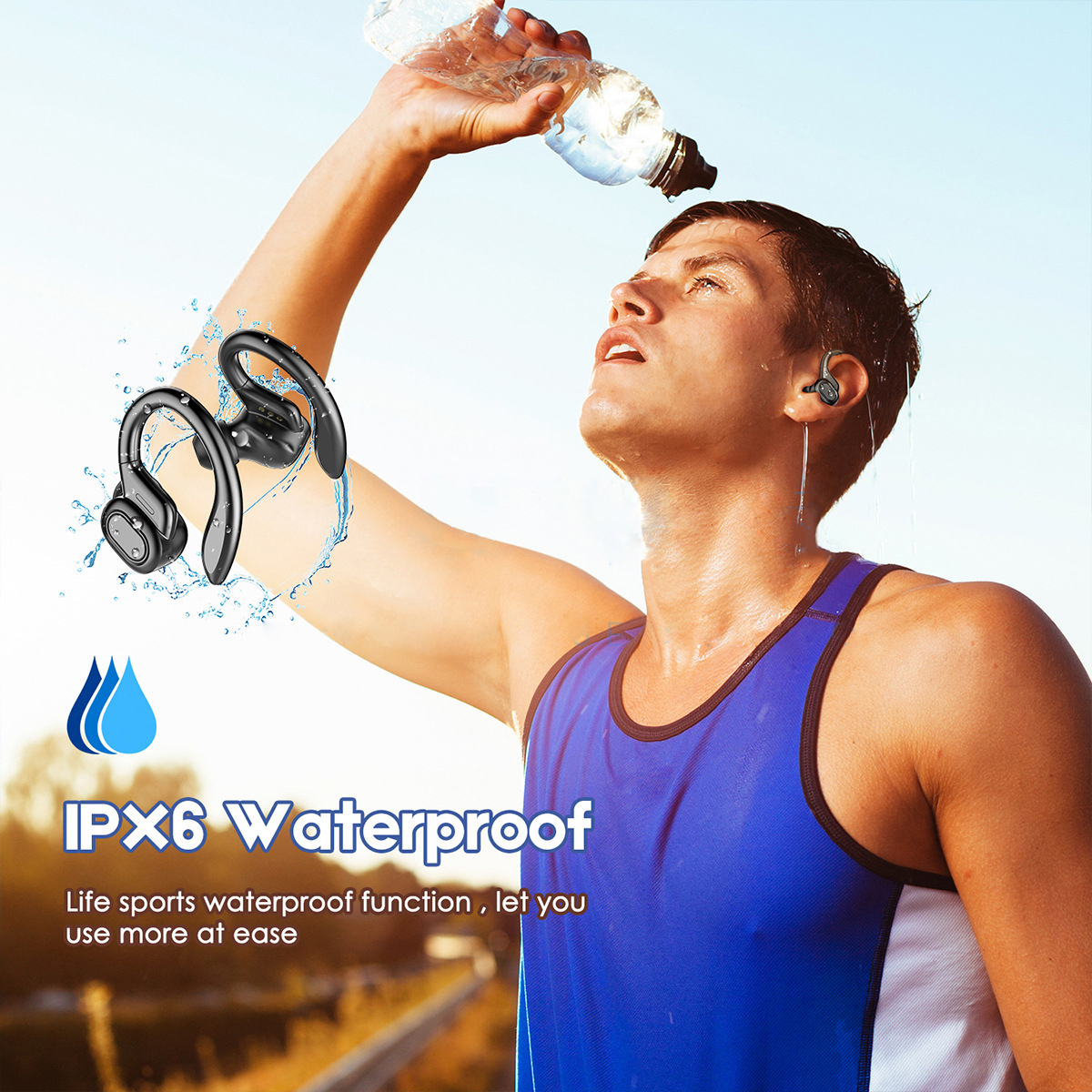Auriculares Deportivos Inalámbricos (TWS) Bluetooth 5.0 con Pantalla LED - Arboleda Store