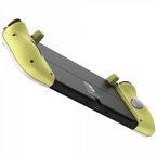 Mando HORI Split Pad Compact - Gris Claro y Amarillo - Arboleda Store