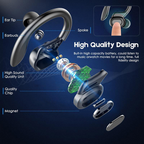 Auriculares Deportivos Inalámbricos (TWS) Bluetooth 5.0 con Pantalla LED - Arboleda Store