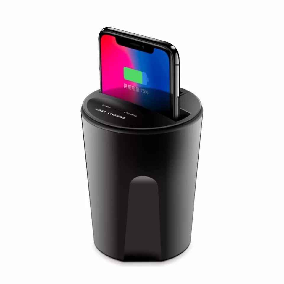 Cargador para Coche con Diseño de Vaso (para iPhone y Android)