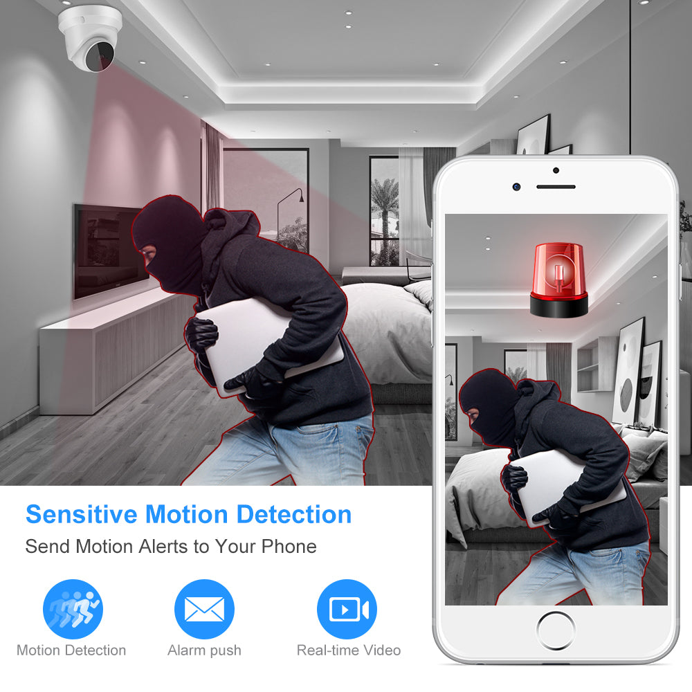ChatGPT Plus Cámara IP WiFi – Monitor para bebé y cámara de seguridad para el hogar - Arboleda Store