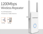 Repetidor y Amplificador WiFi de 1200 Mbps con Antena y Función de Enrutador - Arboleda Store